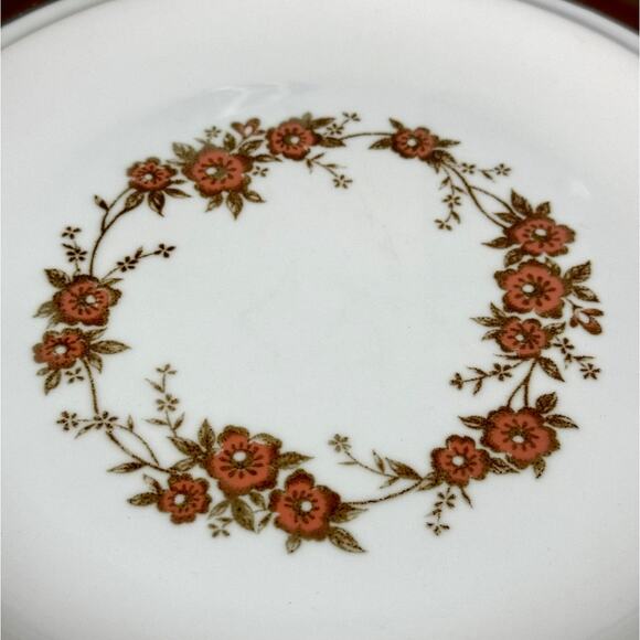 Vintage Sierra Stoneware "Garland" Dinner Plates Oven To Table Japan Set of 2 - Picture 8 of 10